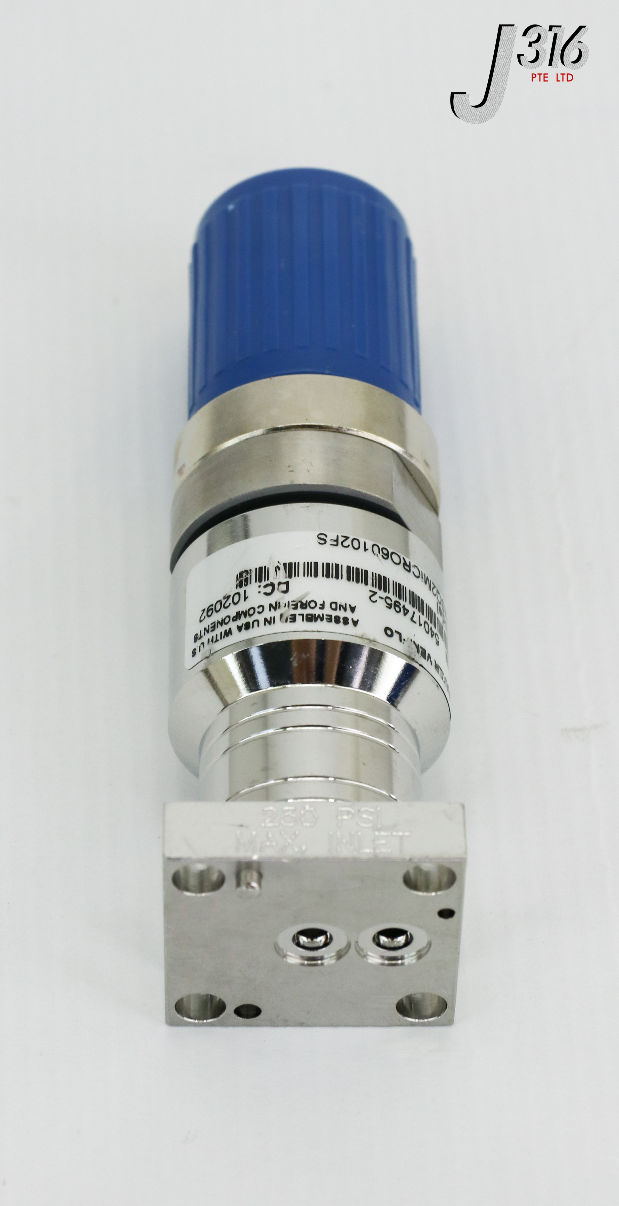 セイム 25626 PARKER VERIFLO UHP SURFACE MOUNT REGULATOR, 54017495-2